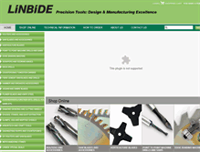Tablet Screenshot of linbide.com